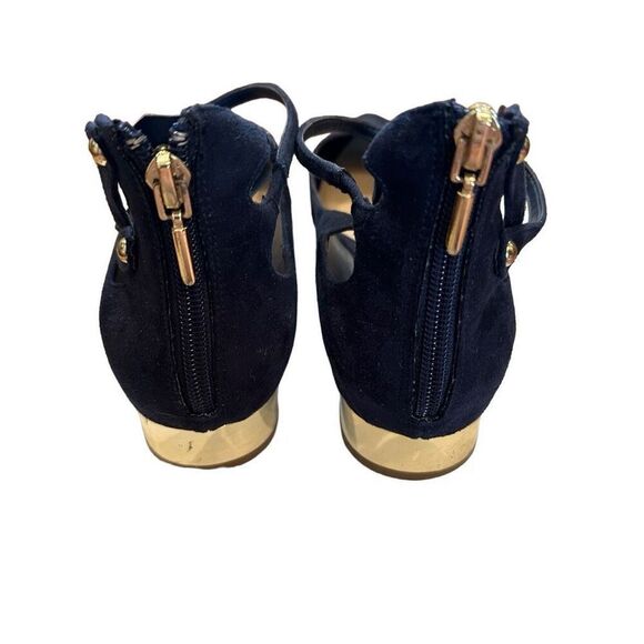 Aldo Marieta navy and gold ballet flats- size 8.5 - Picture 2 of 7